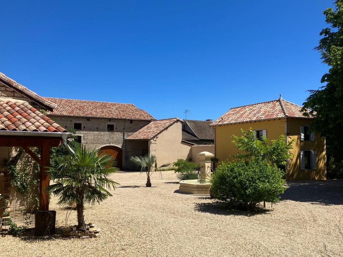 Le Clos De Quintaine Gites De Charme Clessé Buitenkant foto