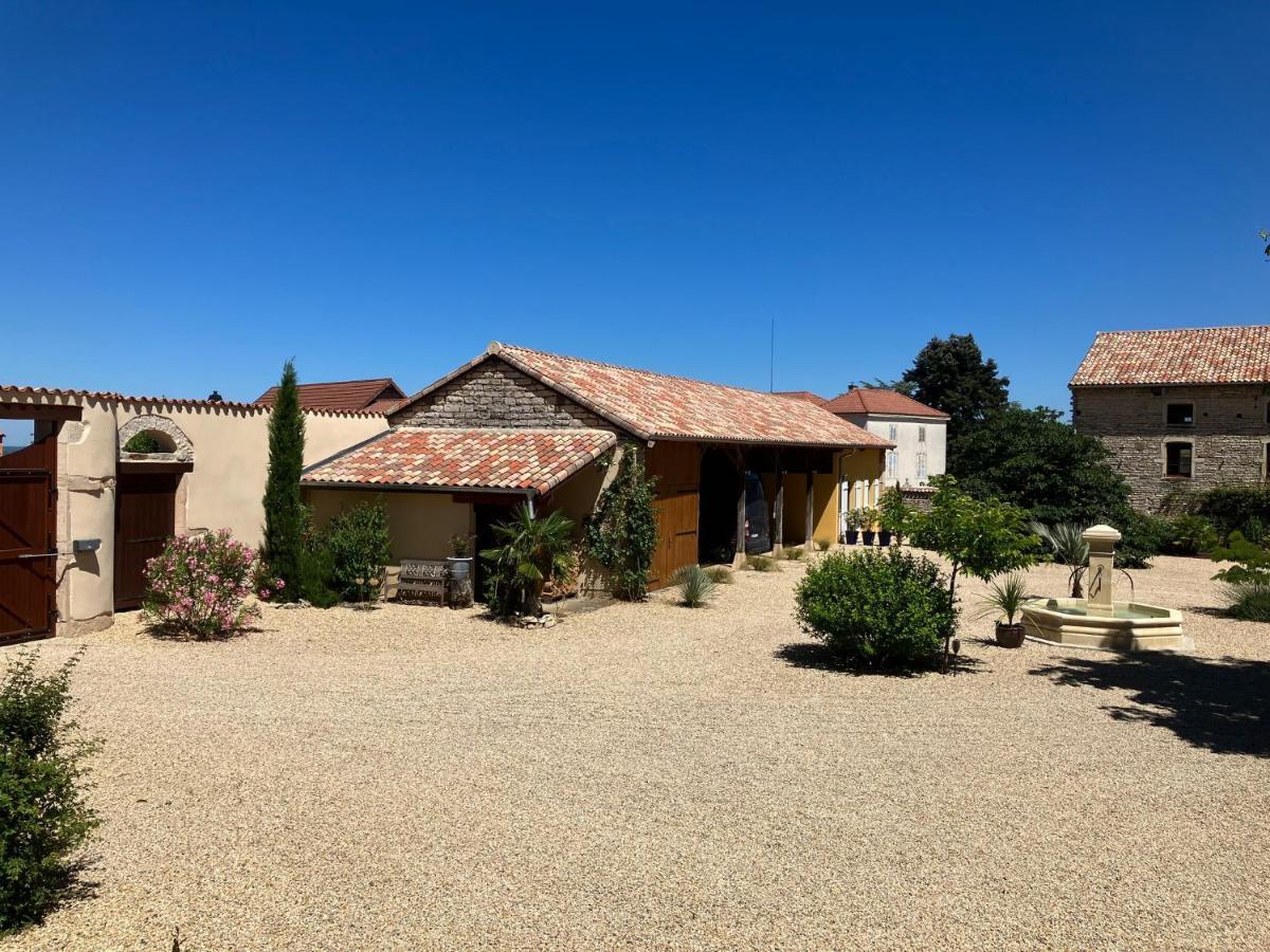 Le Clos De Quintaine Gites De Charme Clessé Buitenkant foto